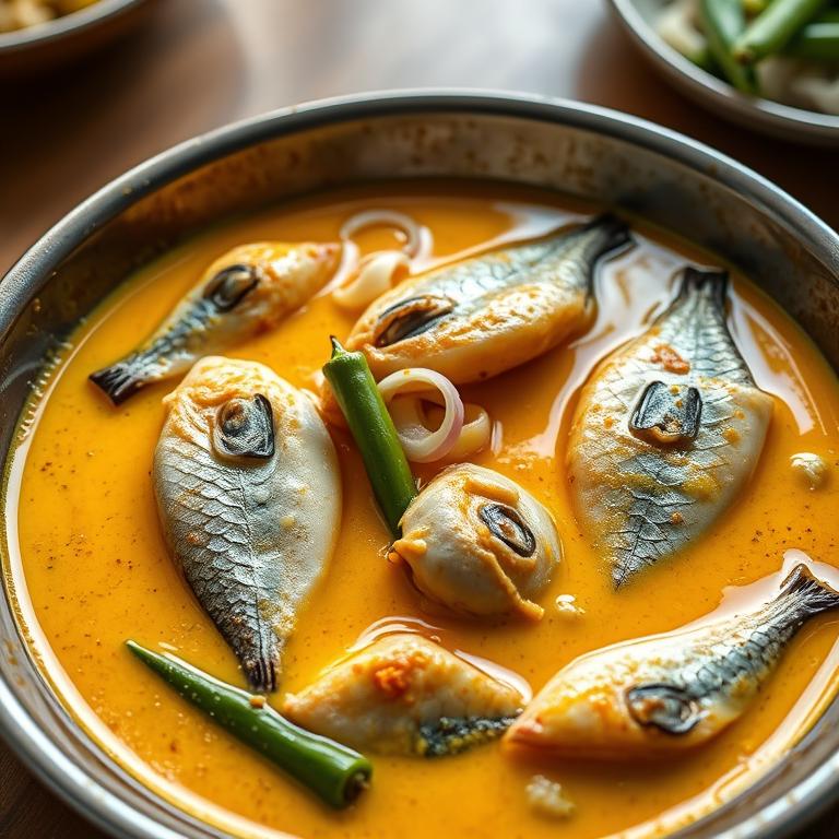 Rui Mach Bhaji (Rohu Curry) by Jahanara's Sylheti Kitchen