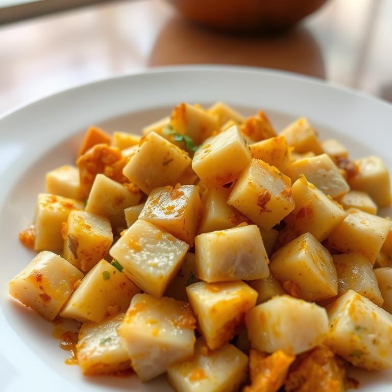 Kochu Bhaji (Taro Stir-fry)