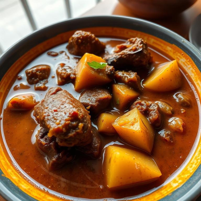 Mutton Curry (Khasir Mangsho) by Kamrunnahar's Rangpur Bhog