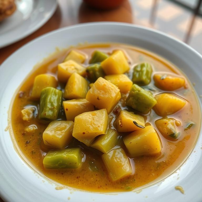 Ucche Chochchori (Bitter Gourd Stew) by Kamrunnahar's Rangpur Bhog