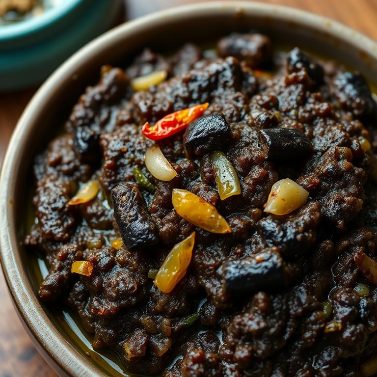 Begun Pora Bharta (Flame-Roasted Eggplant) by Maya's Khabar Ghor