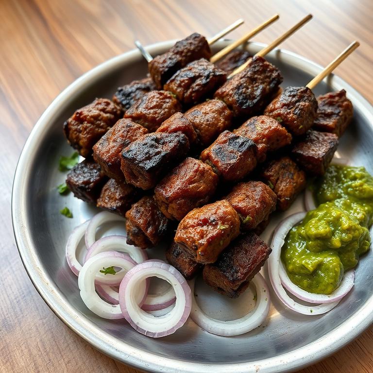 Shik Kebab (Grilled Skewers) by Morjina's Noakhali Ghor
