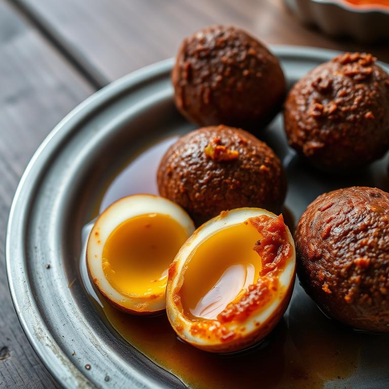 Dim Bhuna (Spiced Egg) by Morjina's Noakhali Ghor