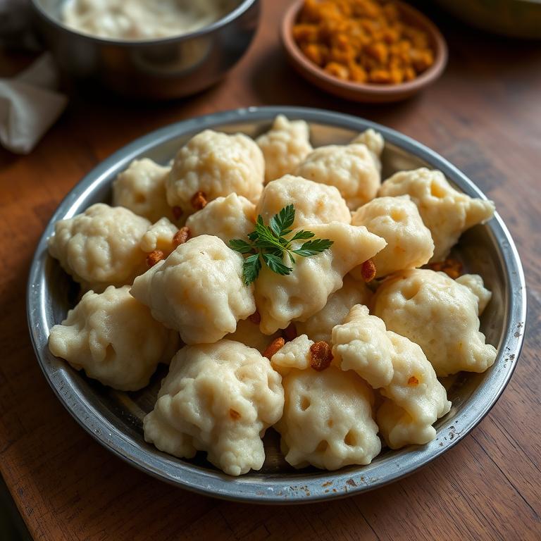 Fulkopir Bori (Cauliflower-Lentil Bori) by Morjina's Noakhali Ghor