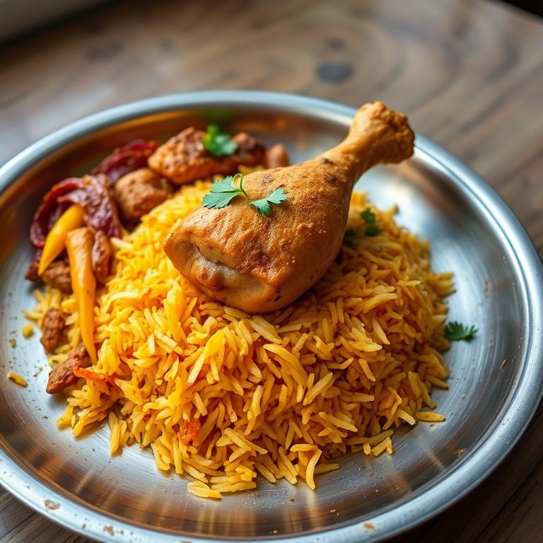 Chicken Biryani by Nusrat's Home Food