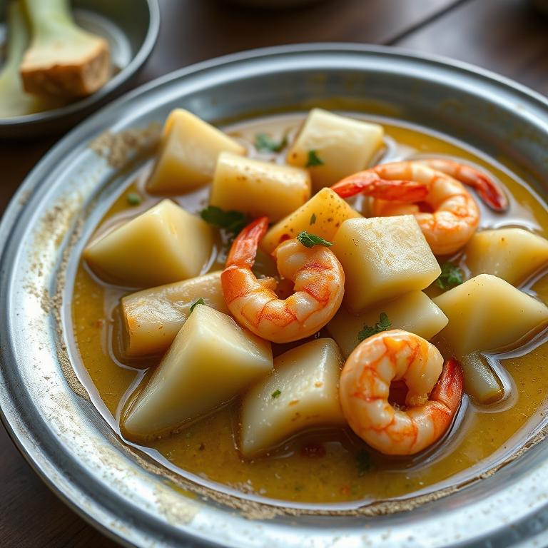 Lau Chingri Chochchori (Bottle Gourd with Shrimp Stew) by Nusrat's Home Food
