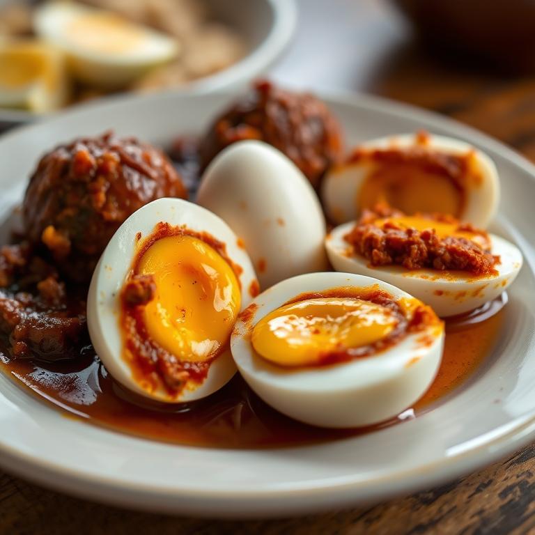 Dim Bhuna (Spiced Egg)