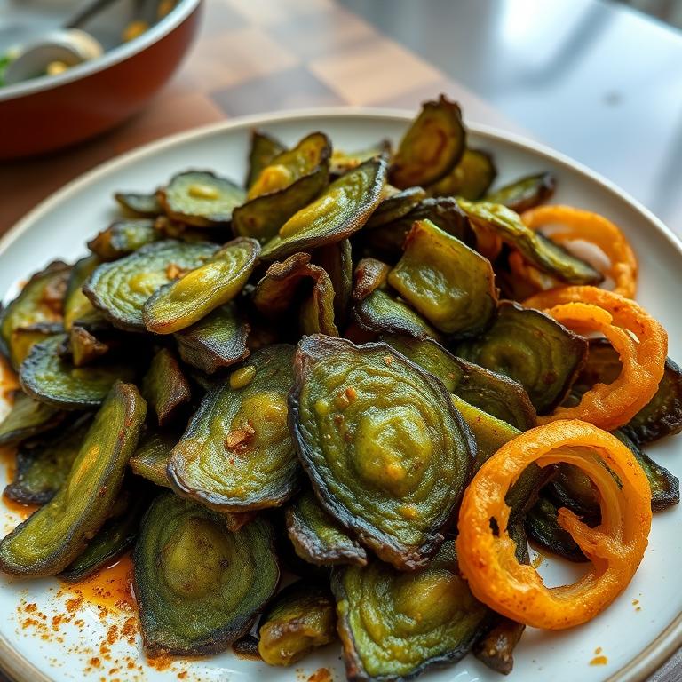 Korola Bhaji (Bitter Gourd)