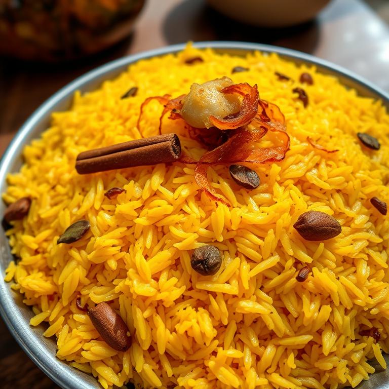 Polau (Fragrant Rice) by Parul's Samudrik Ranna