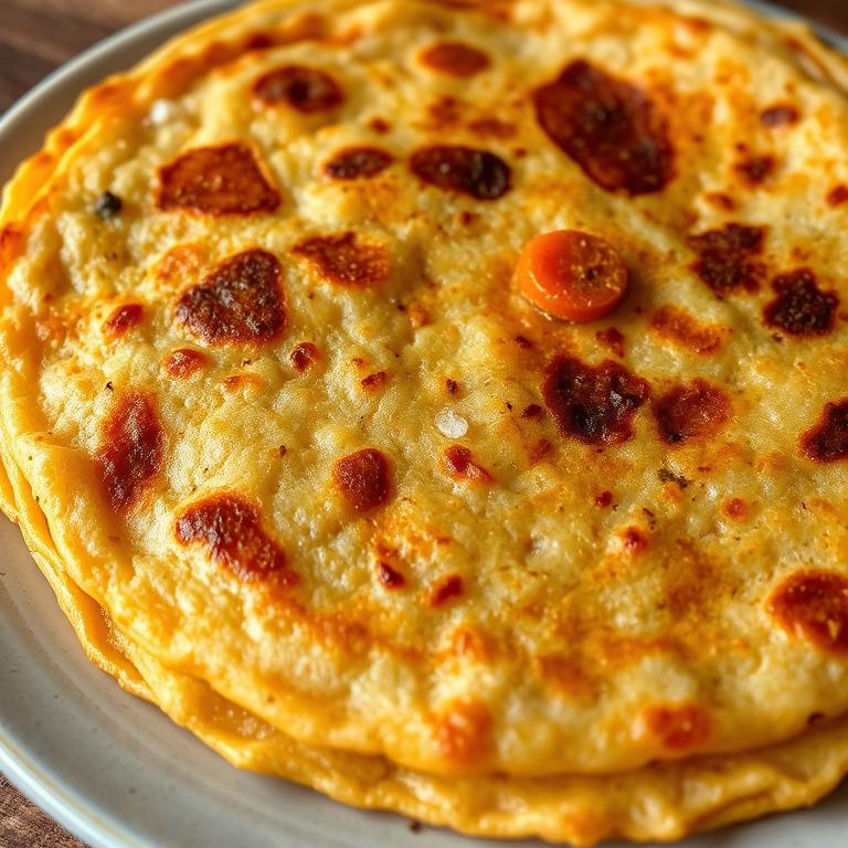 Deep Paratha (Fried Layered Paratha) by Parul's Samudrik Ranna