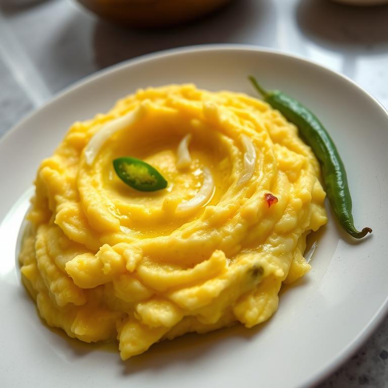 Dim Bharta (Egg Mash) by Rumi's Ranna Ghor