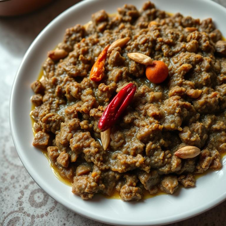 Shutki Bharta (Dried Fish Mash) by Rumi's Ranna Ghor