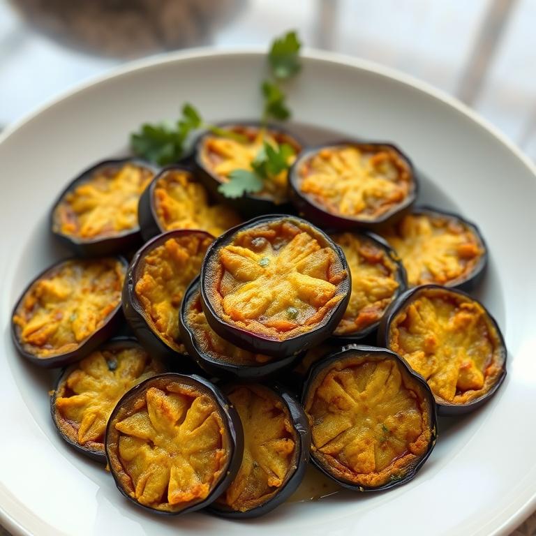 Begun Bhaji (Eggplant Fry)