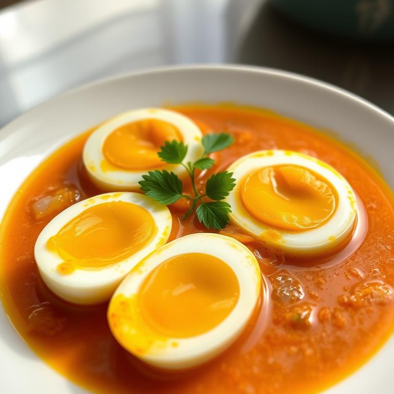Dim Bhaji (Egg Curry) by Salma's Ranna Bari