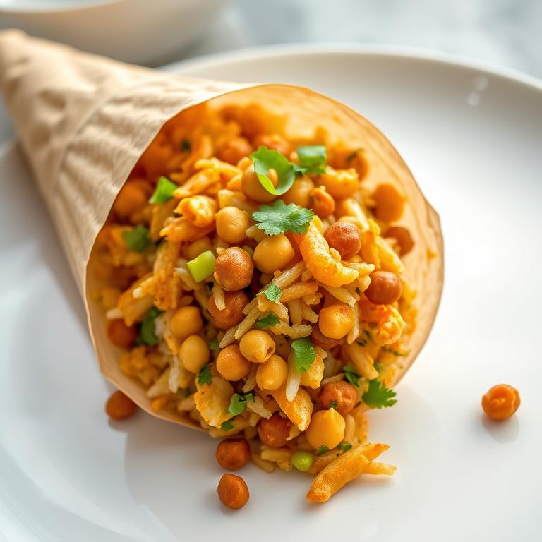 Jhal Muri (Spicy Puffed Rice Mix)