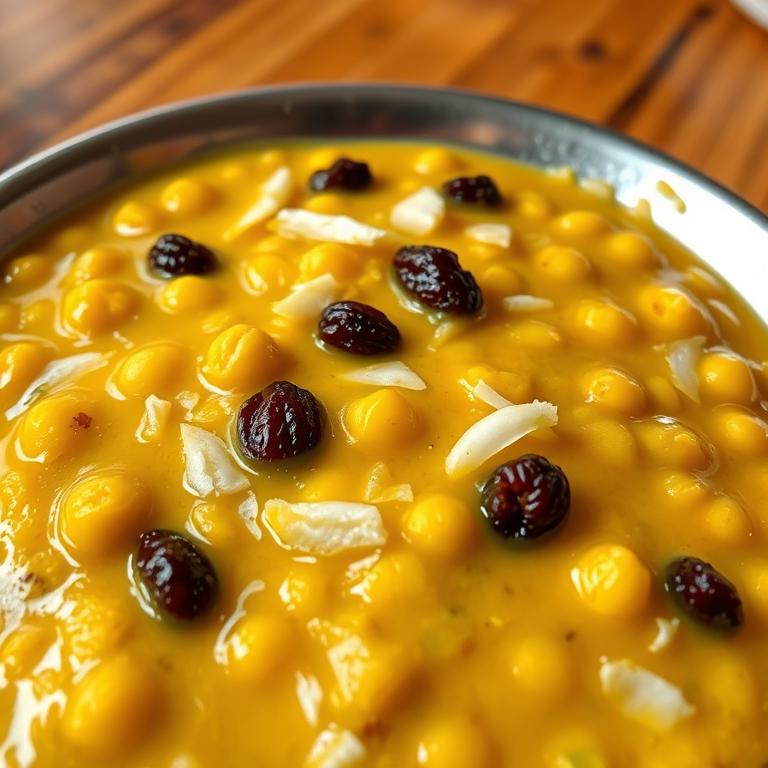 Cholar Dal (Bengal Gram) by Sufia's Mishti Ahar