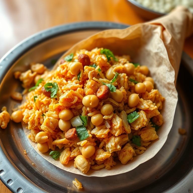 Jhal Muri (Spicy Puffed Rice Mix) by Sufia's Mishti Ahar