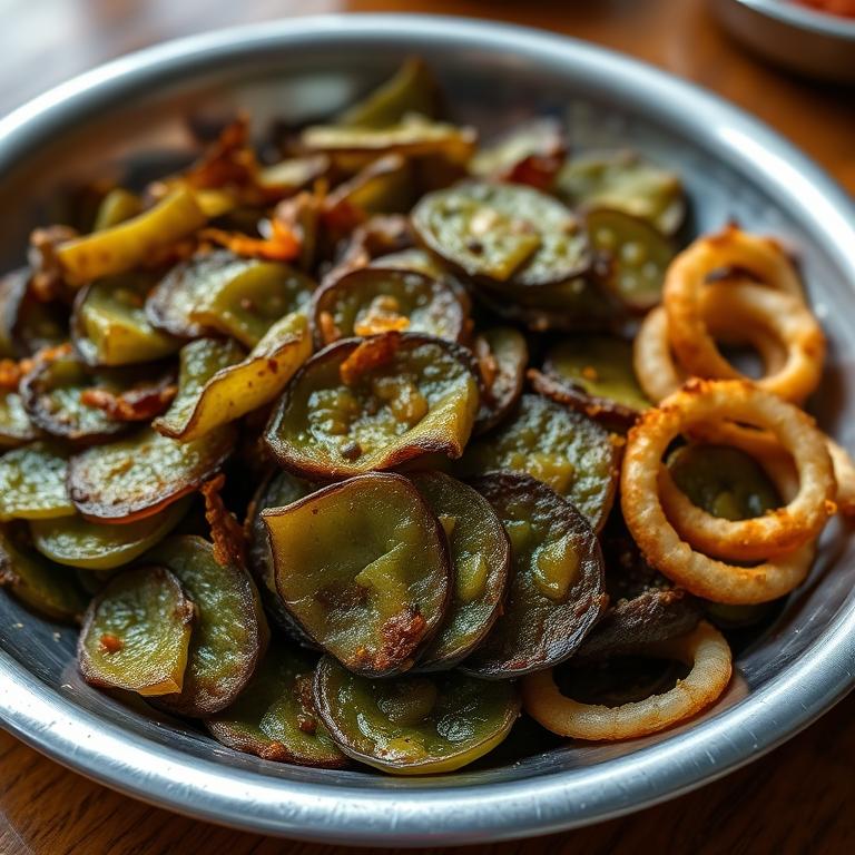 Korola Bhaji (Bitter Gourd)