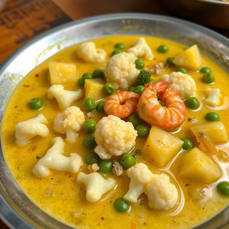 Phool Kopi Chochchori (Cauliflower Stew) by Sufia's Mishti Ahar