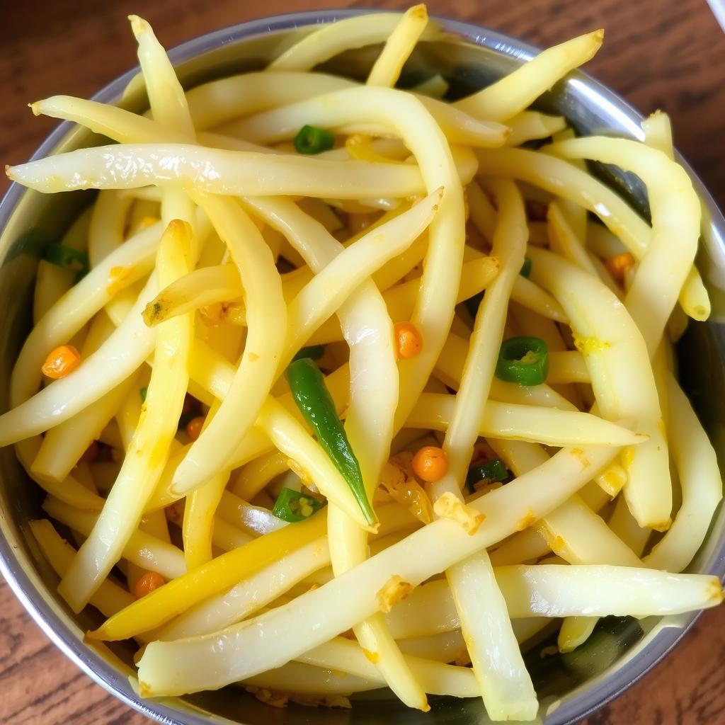 Chichinga Bhaji (Snake Gourd)