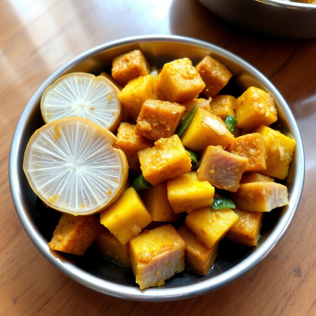 Kochu Bhaji (Taro Stir-fry)