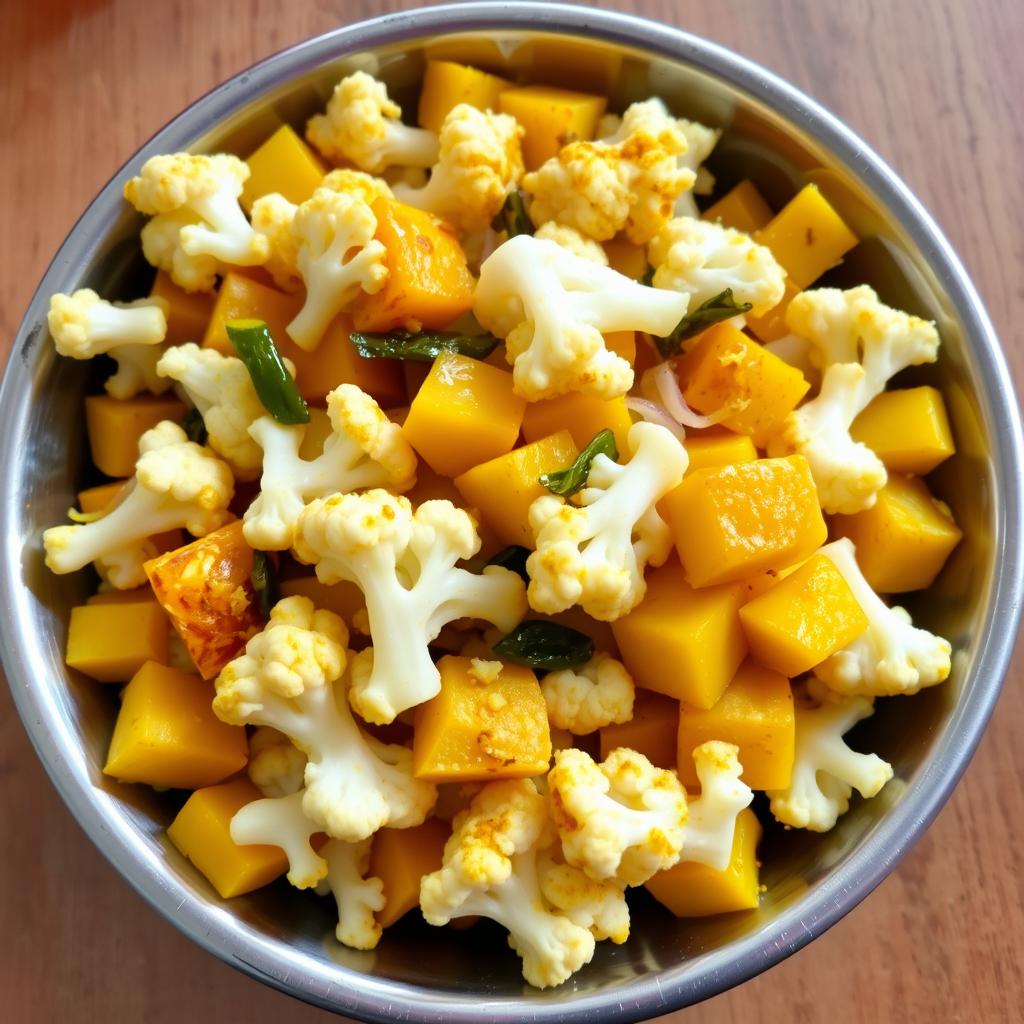 Phulkopi Bhaji (Cauliflower)