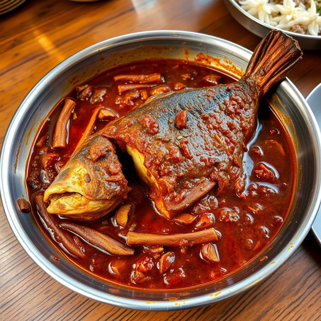 Katla Kalia (Catla Rich Curry)
