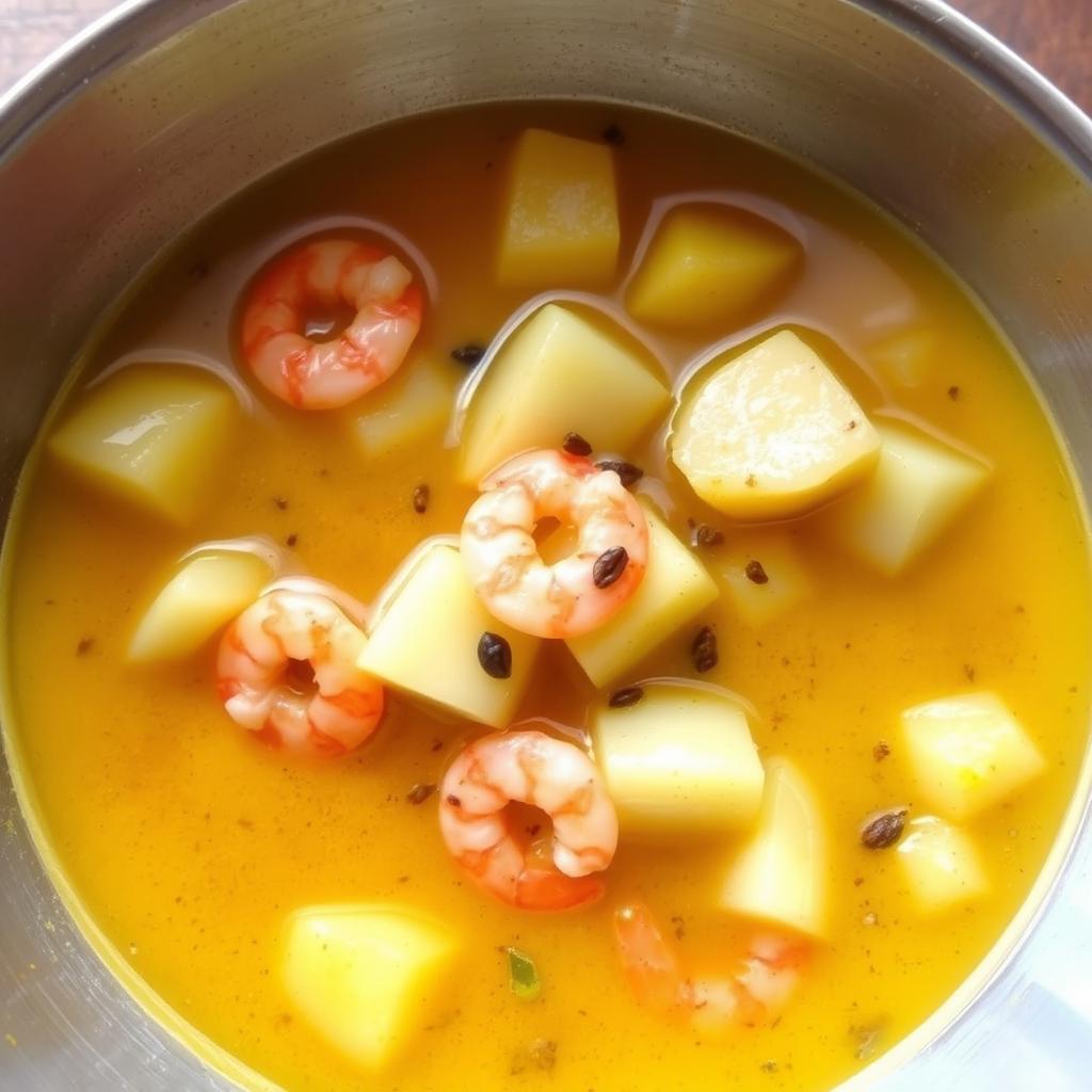 Lau Chingri Chochchori (Bottle Gourd with Shrimp Stew)
