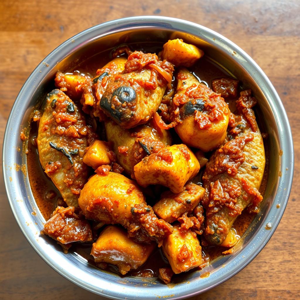 Mach Bhuna (Spiced Fish)