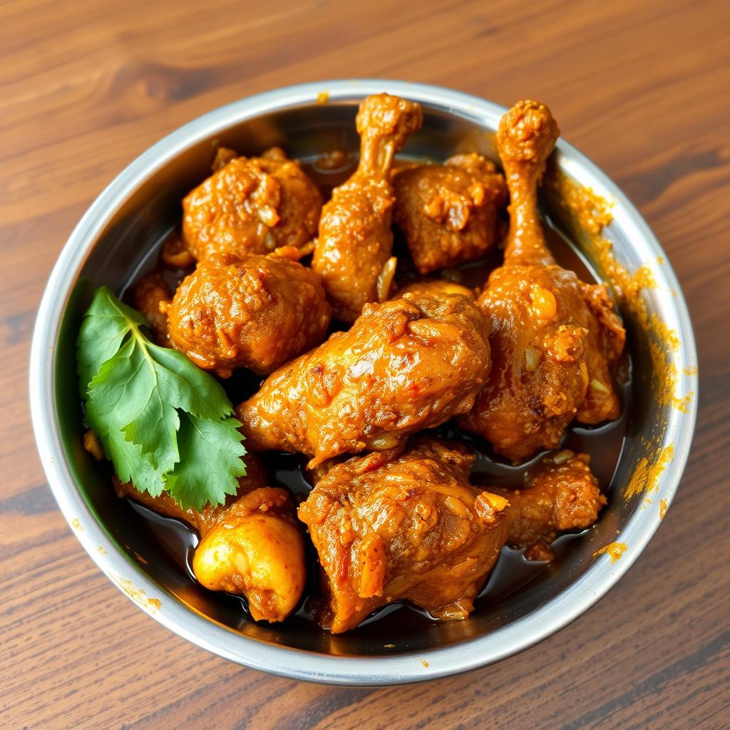 Murgi Bhuna (Chicken Bhuna)