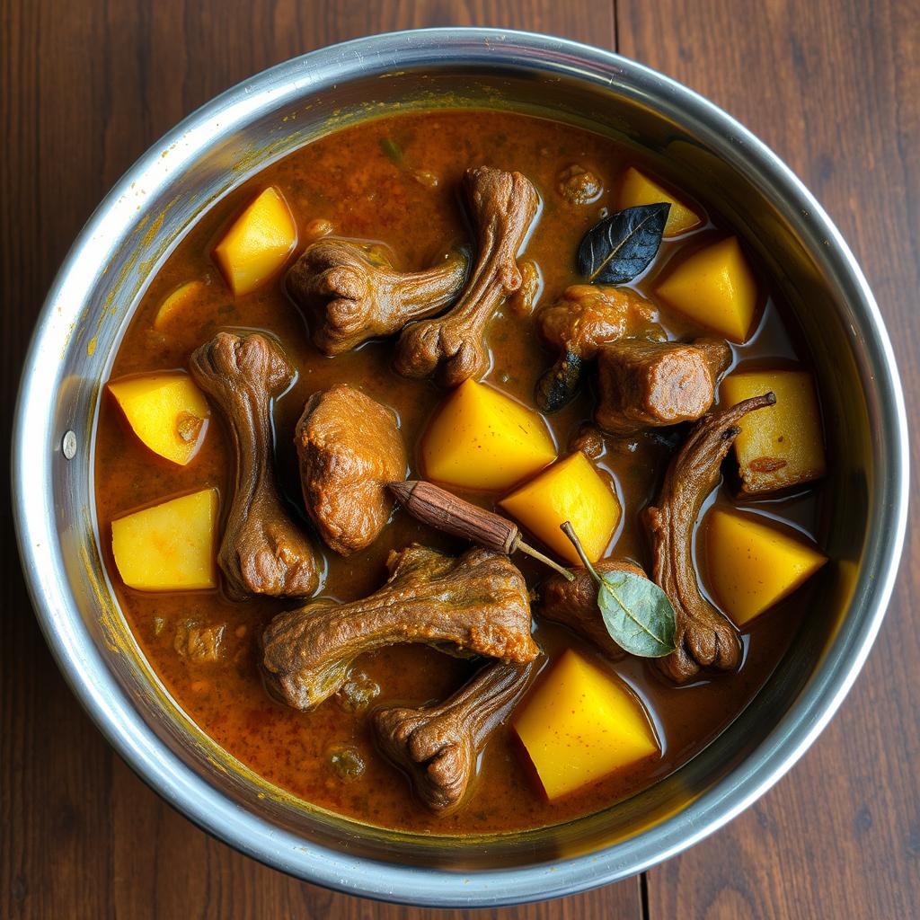 Mutton Curry (Khasir Mangsho)