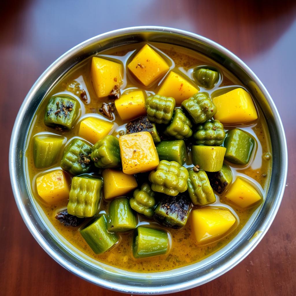 Ucche Chochchori (Bitter Gourd Stew)