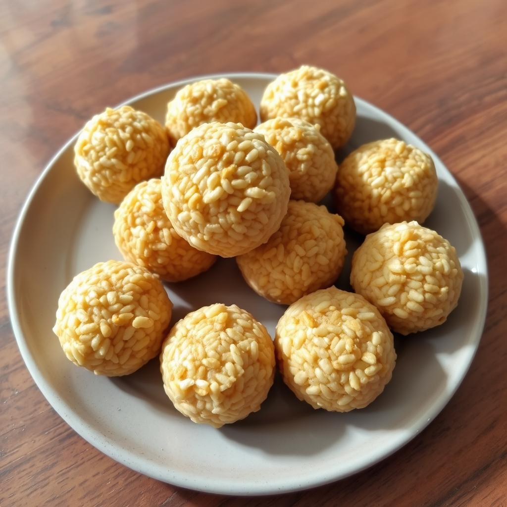 Khoir Naru (Puffed Rice Sweet)