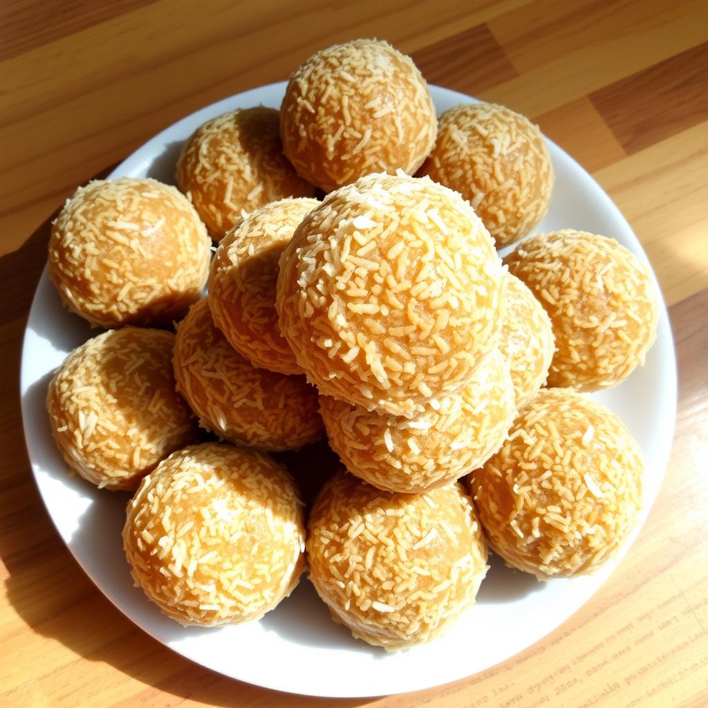 Narkel Naru (Coconut Laddu)