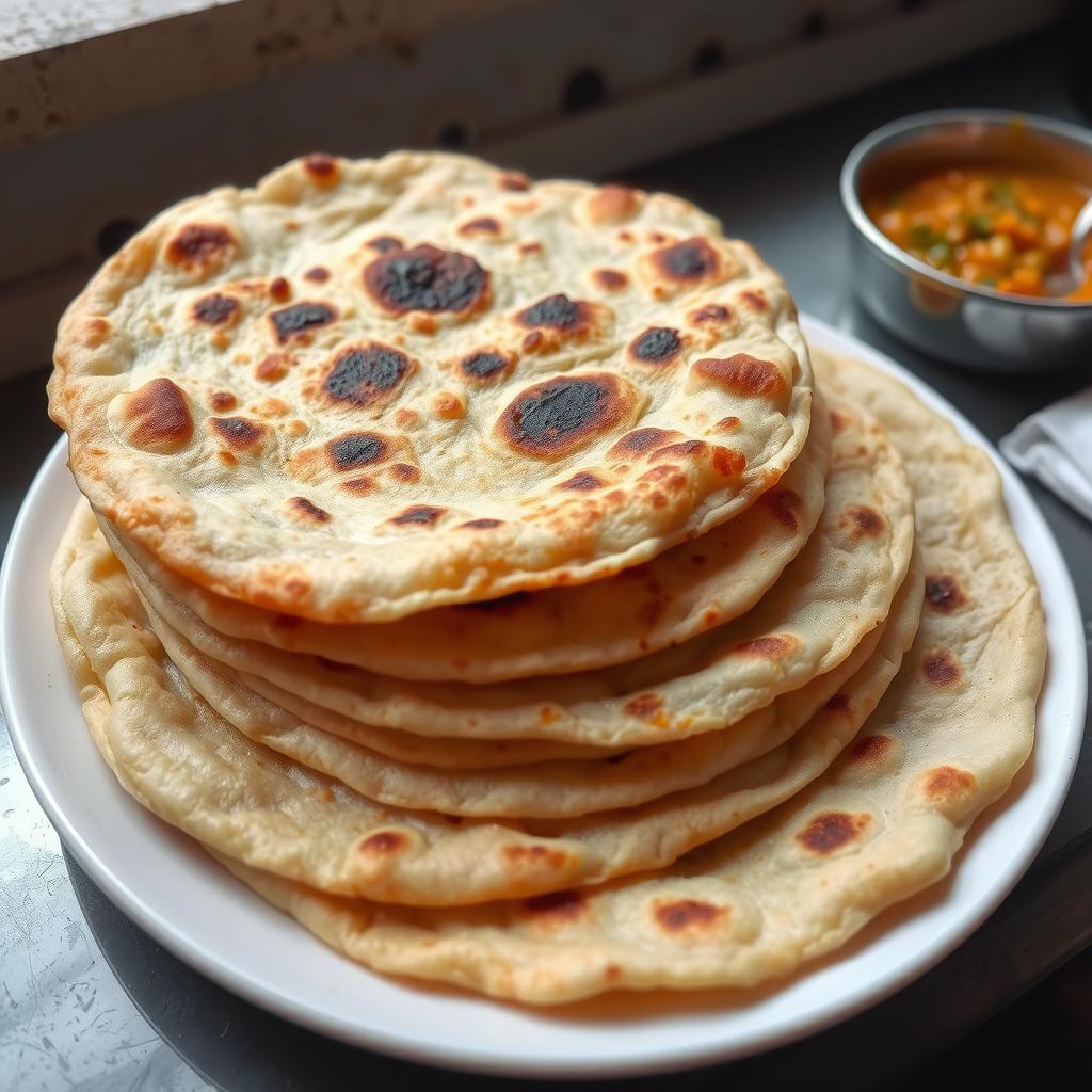 Deep Paratha (Fried Layered Paratha)