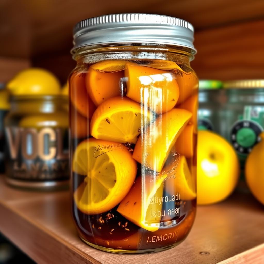 Lebu Achar (Lemon Pickle)